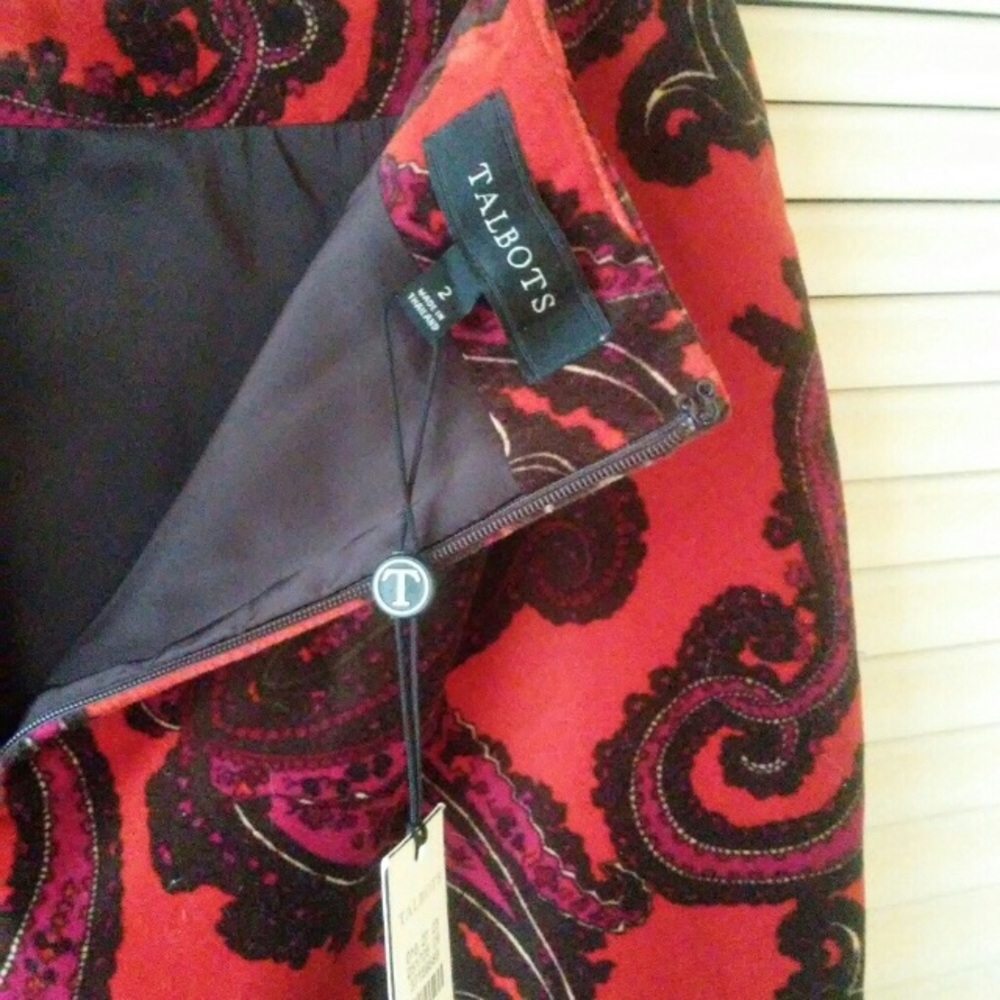 NWT Talbots pencil skirt size 2 - Picture 5 of 7